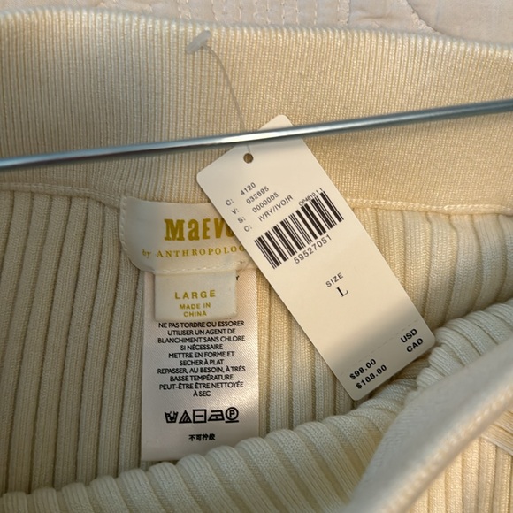 NWT Anthropologie Maeve Desiree Knit Midi Skirt - Picture 5 of 6
